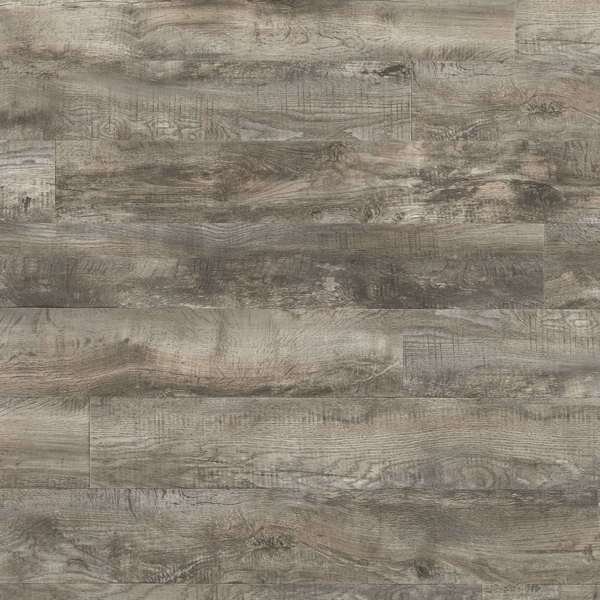 Mohawk Basics Waterproof Vinyl Plank Flooring in Seaweed Gray 25mm, 7.5 x 7 Sample SPC1319482